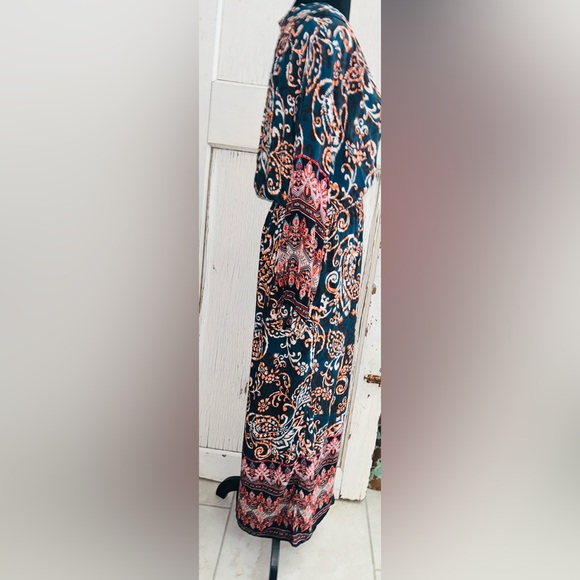 ❣️❣️BOHEMIAN WRAP KIMONO Maxi Dress❣️❣️ - Picture 4 of 8